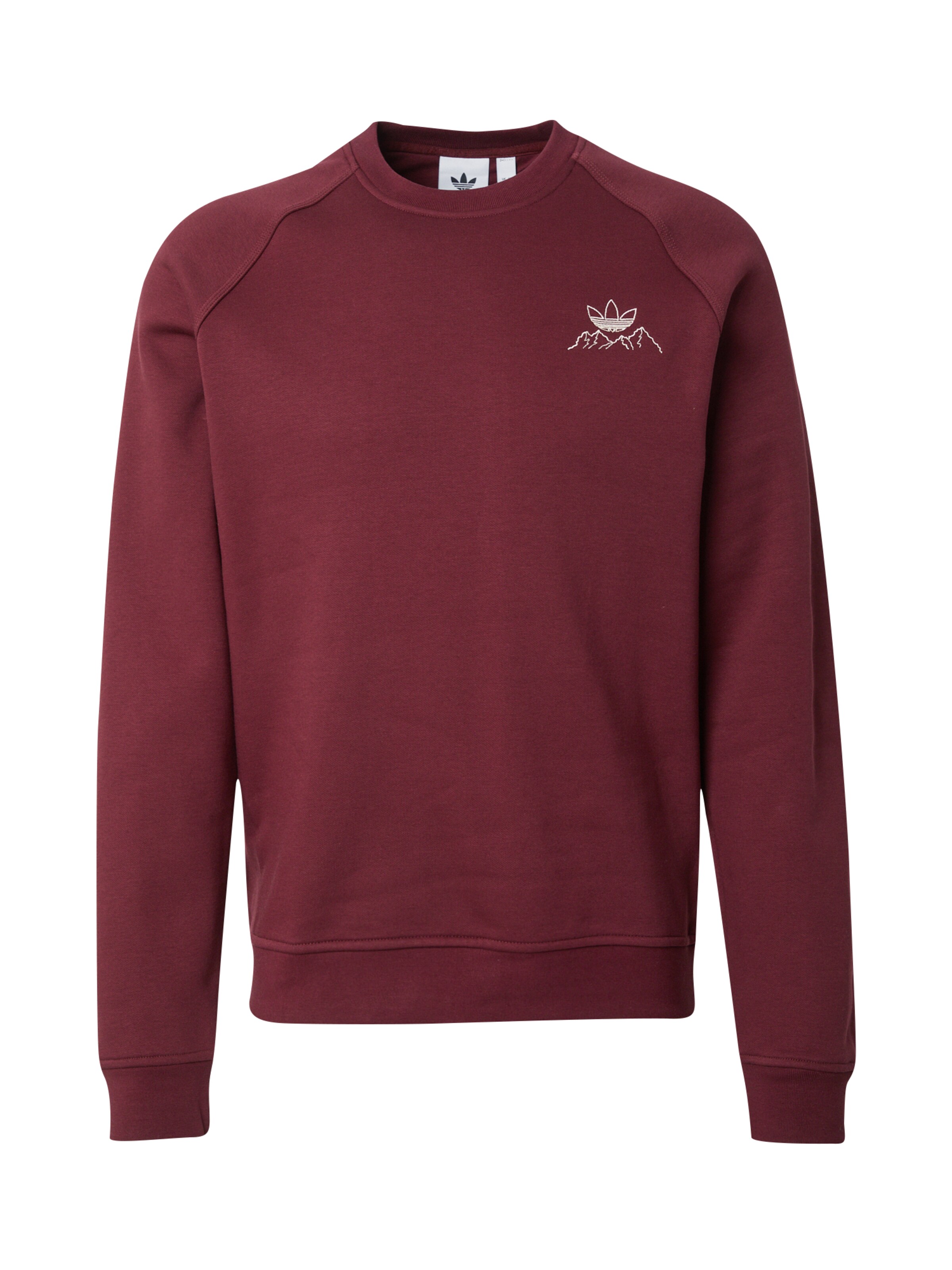 raudona ADIDAS ORIGINALS Megztinis be užsegimo 'MOUNTAIN': priekis