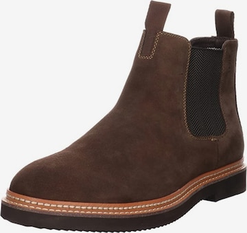 Digel Chelsea boots in Bruin: voorkant