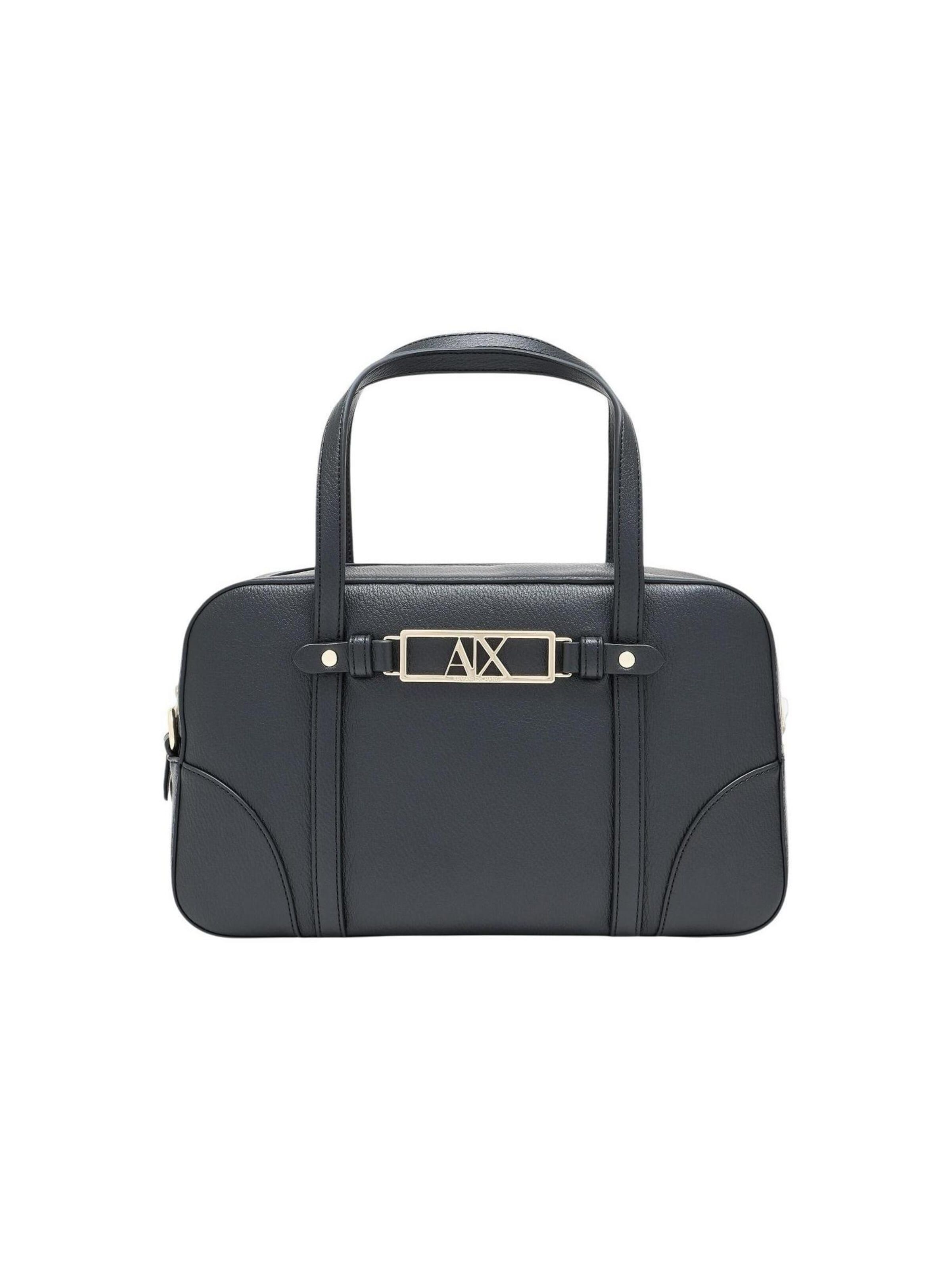 ARMANI EXCHANGE - Bolso de mano 'XW002610 AF15632' en negro: frente