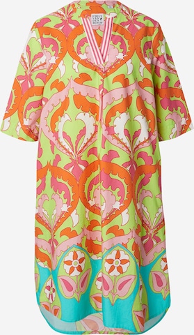 žalia Emily Van Den Bergh Suknelė: priekis