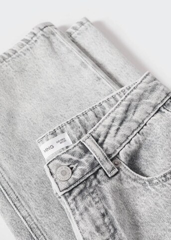 MANGO TEEN Loosefit Jeans in Grau
