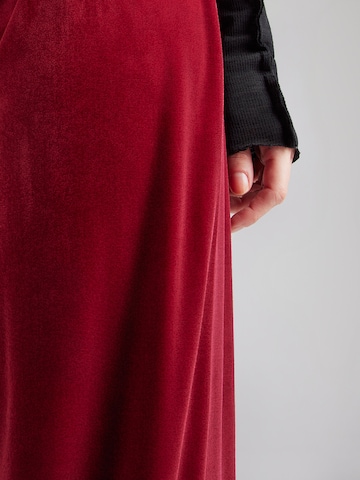 ABOUT YOU Bő szár Nadrág 'Liliana' - piros