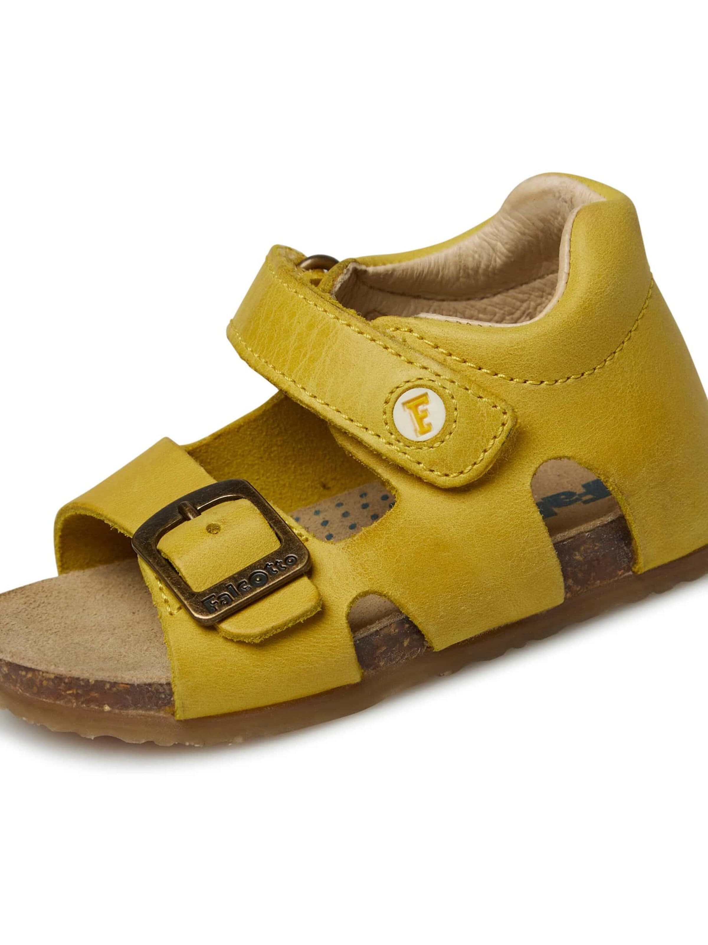Falcotto Offene Schuhe 'BEA'‌‌‌‌‌‌‌‌‌ in Gelb