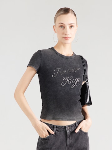 T-shirt 'Dever_B' HUGO en gris : devant