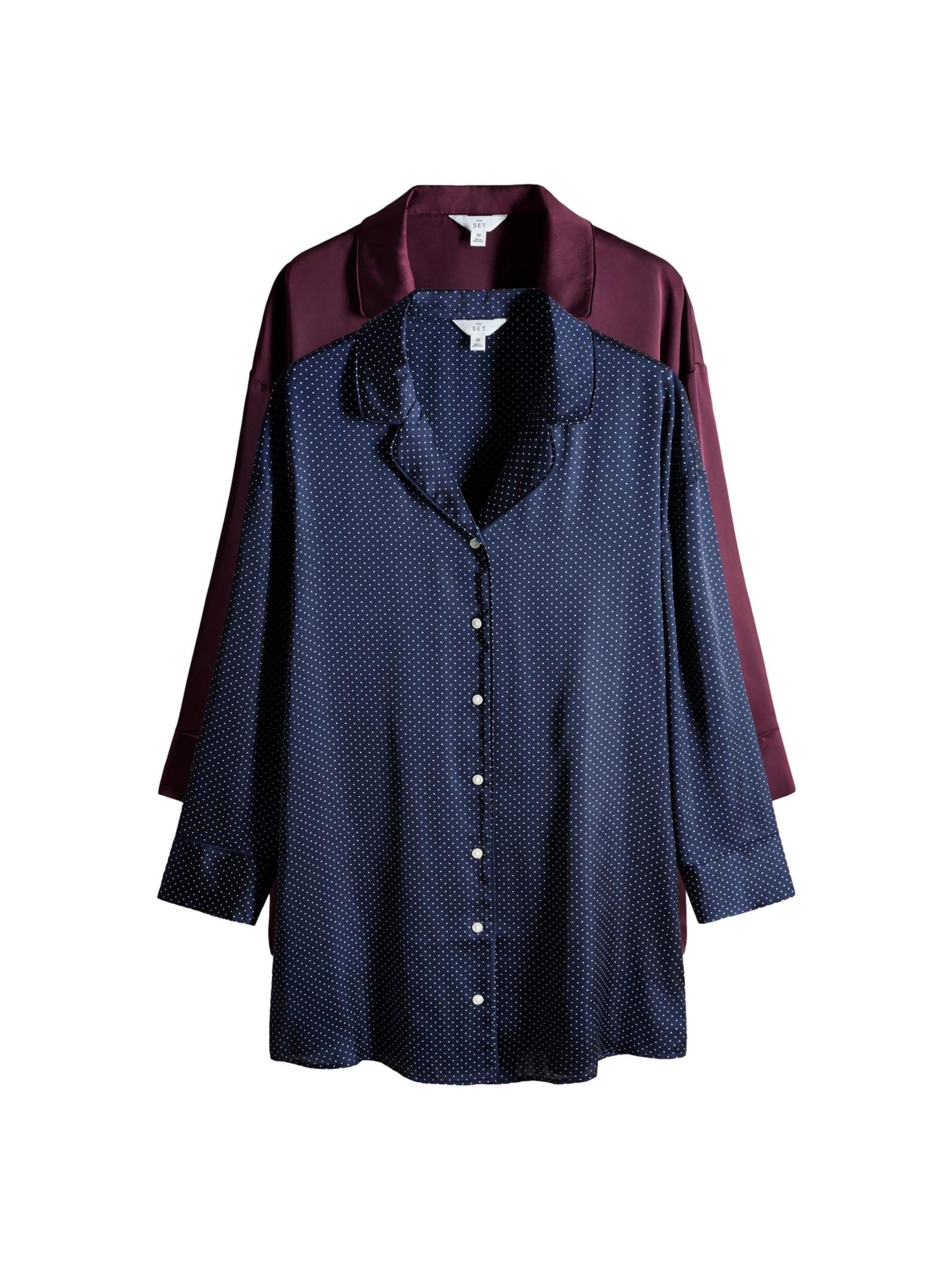 The Set Νυχτικιά σε μπλε: μπροστά