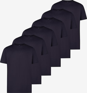 LERROS Shirt 'Basic' in Blau: Vorderseite