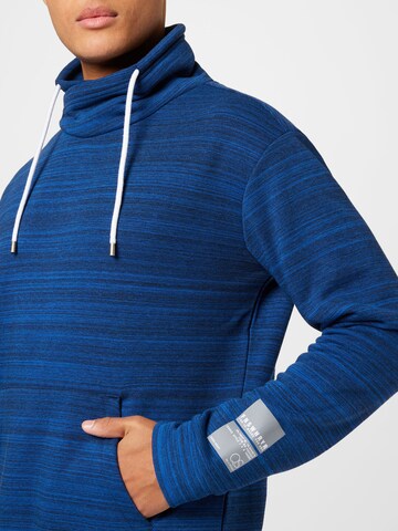 QS - Sweatshirt em azul