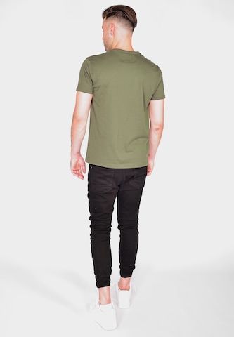 TOP GUN Shirt 'TG20213027' in Green