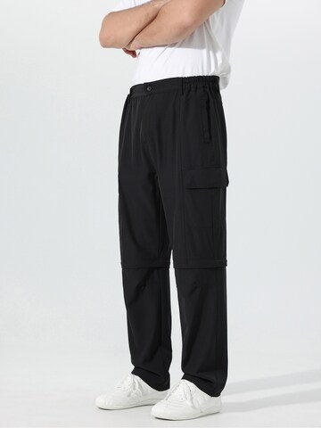 YOUTHUP Regular Cargo Pants in Black
