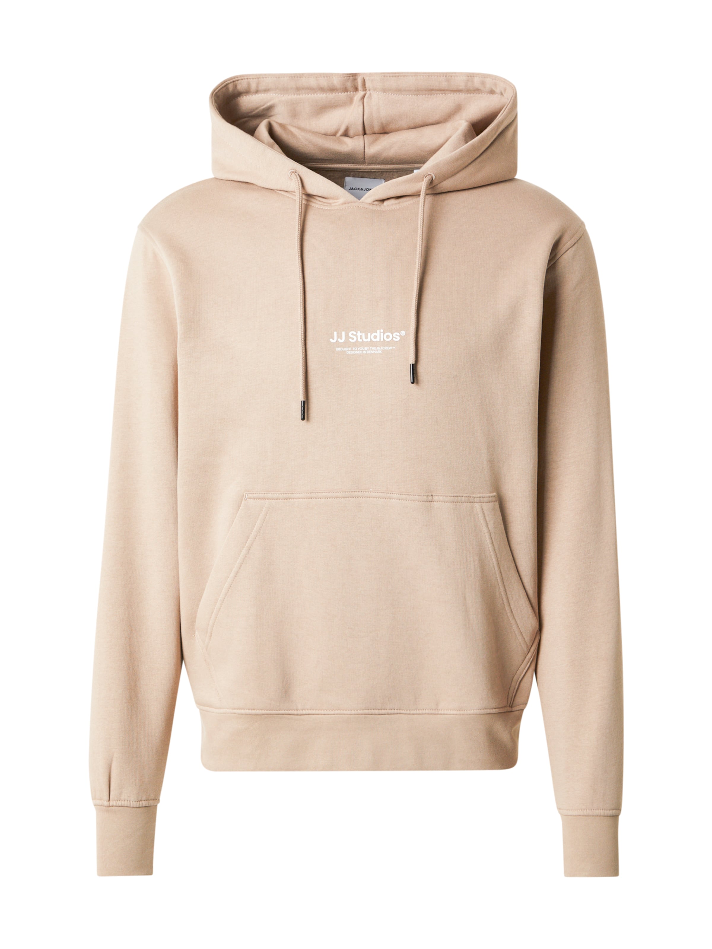 JACK & JONES Sweatshirt 'JJESoho' i beige: forside