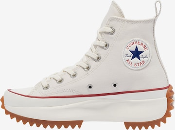 Baskets hautes 'Run Star' CONVERSE en blanc : devant