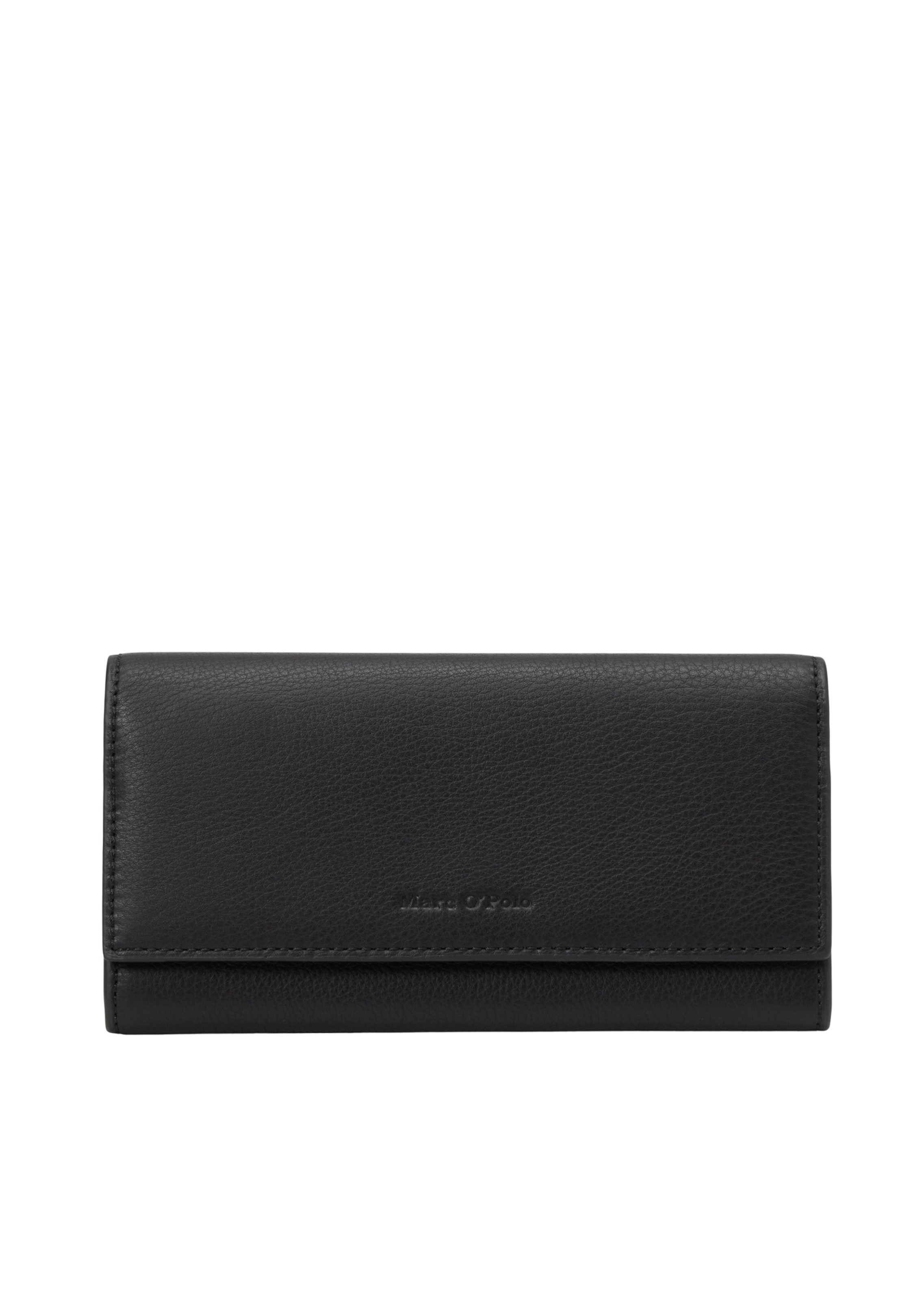 Marc O'Polo Wallet 'Kombi' in Black: front