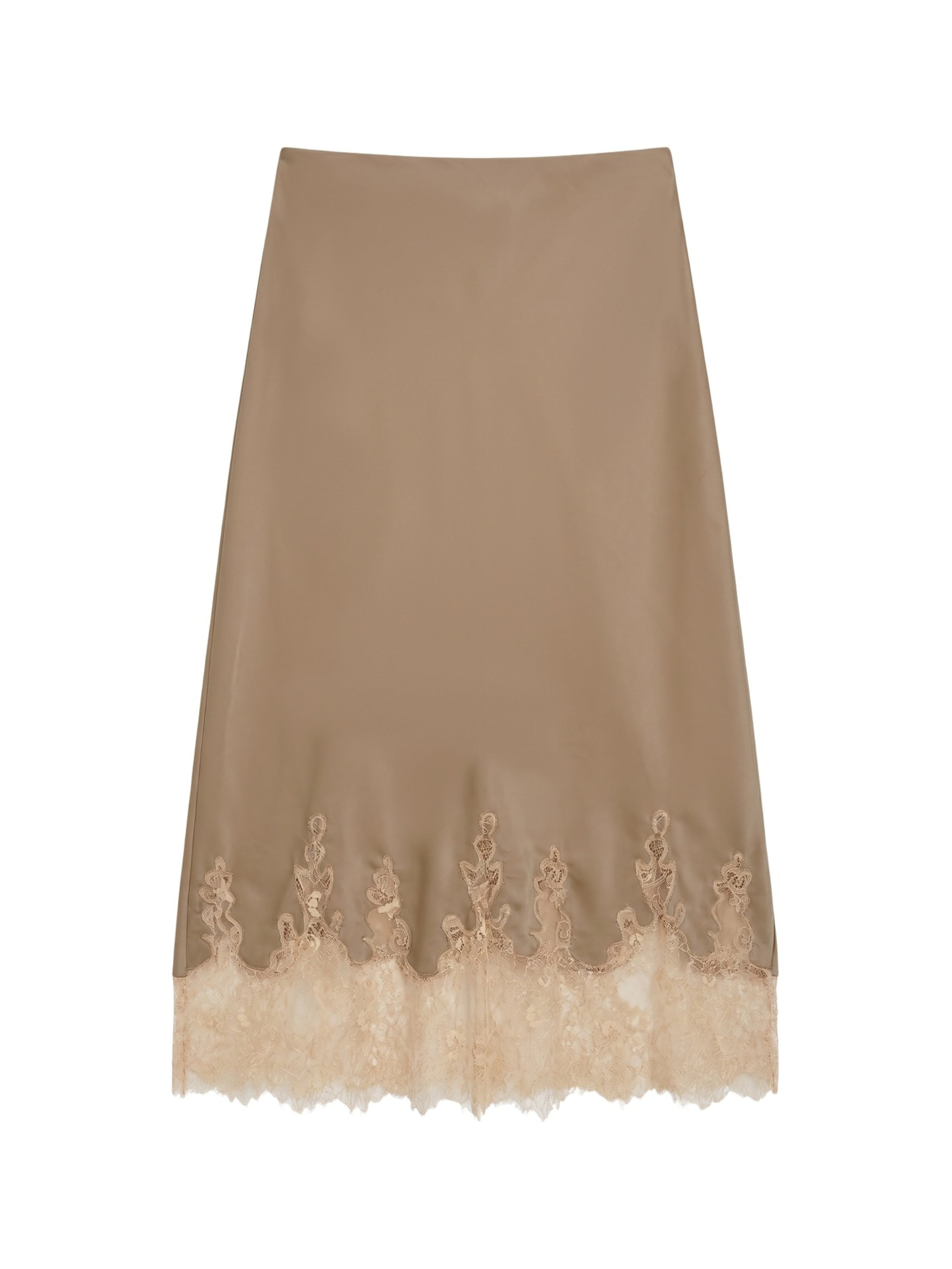 Gonna di Roberta Rossi in beige: frontale