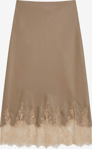 Gonna di Roberta Rossi in beige: frontale