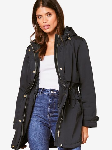 Lipsy Parka in Blau: Vorderseite