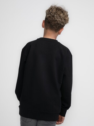 Petrol Industries Sweatshirt 'White' in Zwart