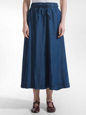 Jupe DEHA en bleu : devant