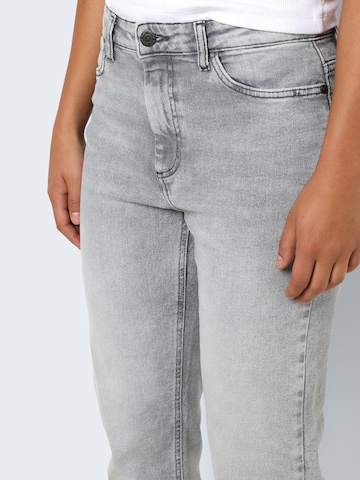 Noisy may Slimfit Jeans 'Moni' in Grau