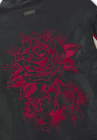 Ed Hardy Φθινοπωρινό και ανοιξιάτικο μπουφάν 'Climbing Rose' σε μαύρο