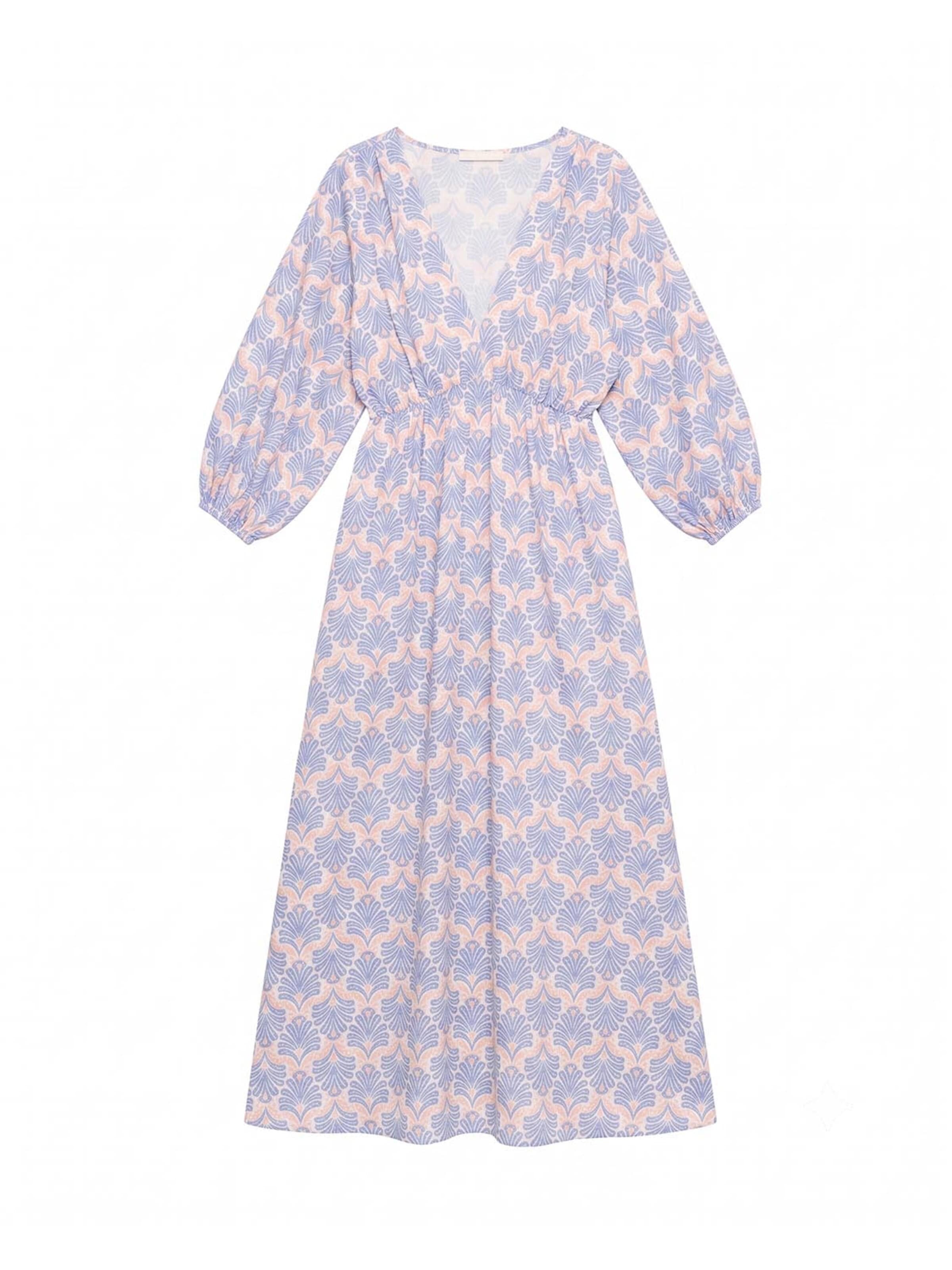 Tantra Sommerkleid‌‌‌‌‌‌‌‌‌‌ in Blau: Vorderseite