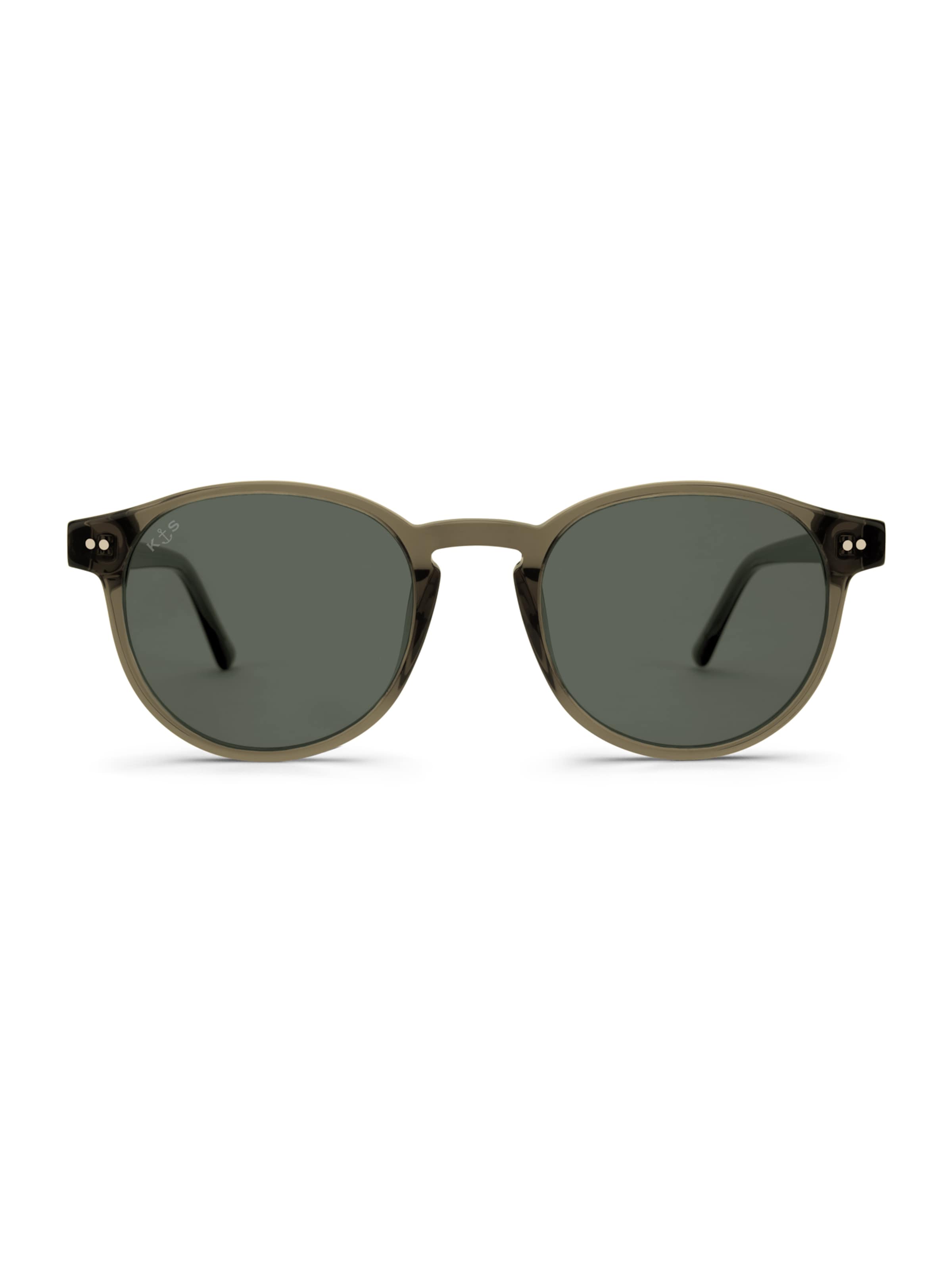 Kapten & Son Napszemüveg 'Marais Transparent Olive Green' - zöld