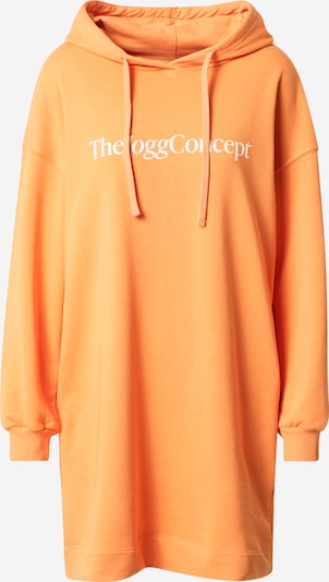 The Jogg Concept Sweatkleid  'SAFINE' in orange / weiß, Produktansicht