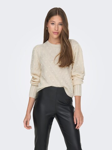 JDY Pullover 'Selma' in Beige