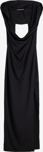 Bershka Robe en noir, Vue avec produit