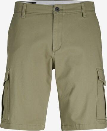 JACK & JONES - regular Pantalón cargo 'Joe' en verde: frente