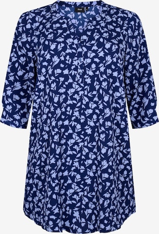 Zizzi Tuniek 'Caanni' in Blauw: voorkant