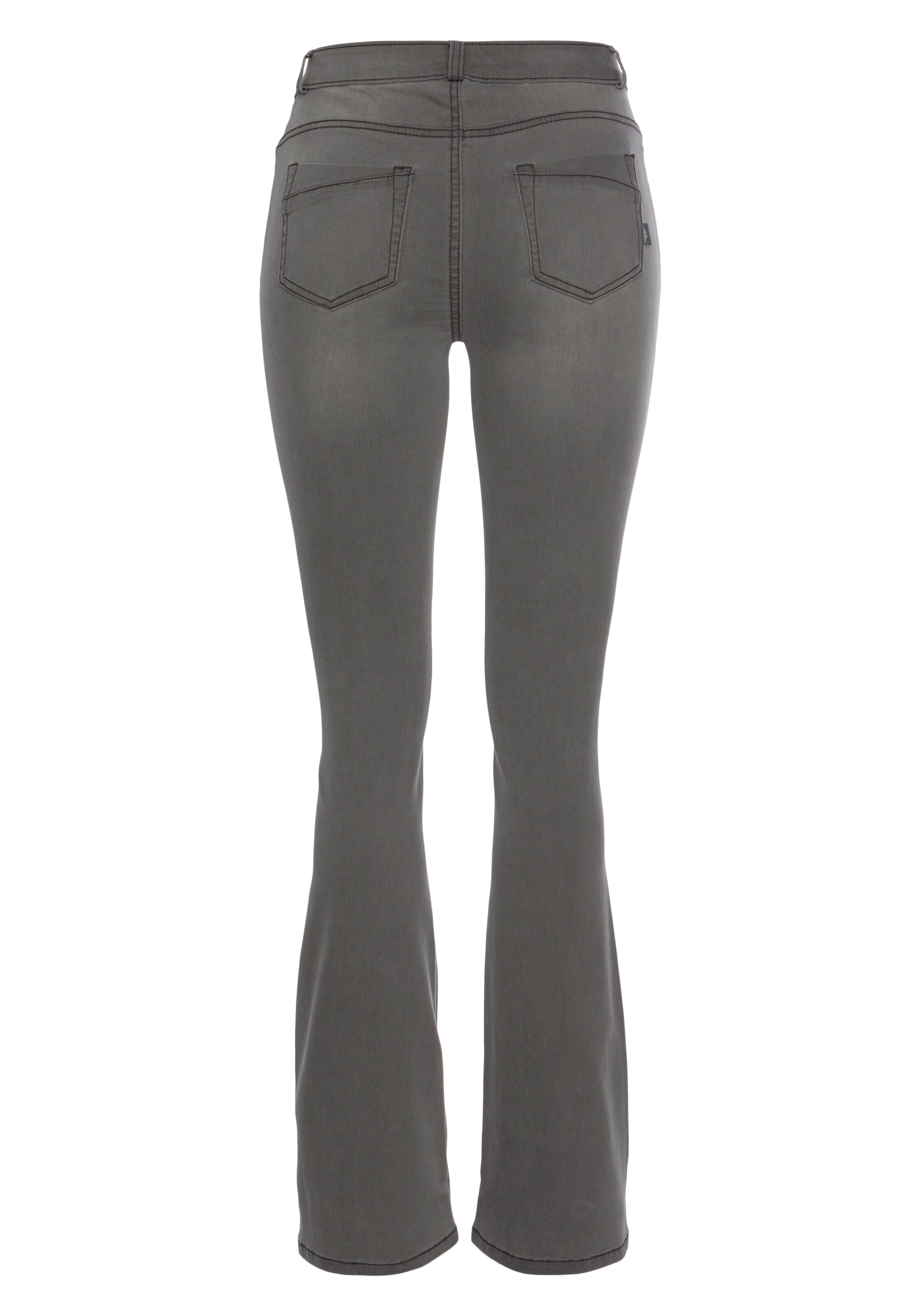ARIZONA Flared Jeans in Grau