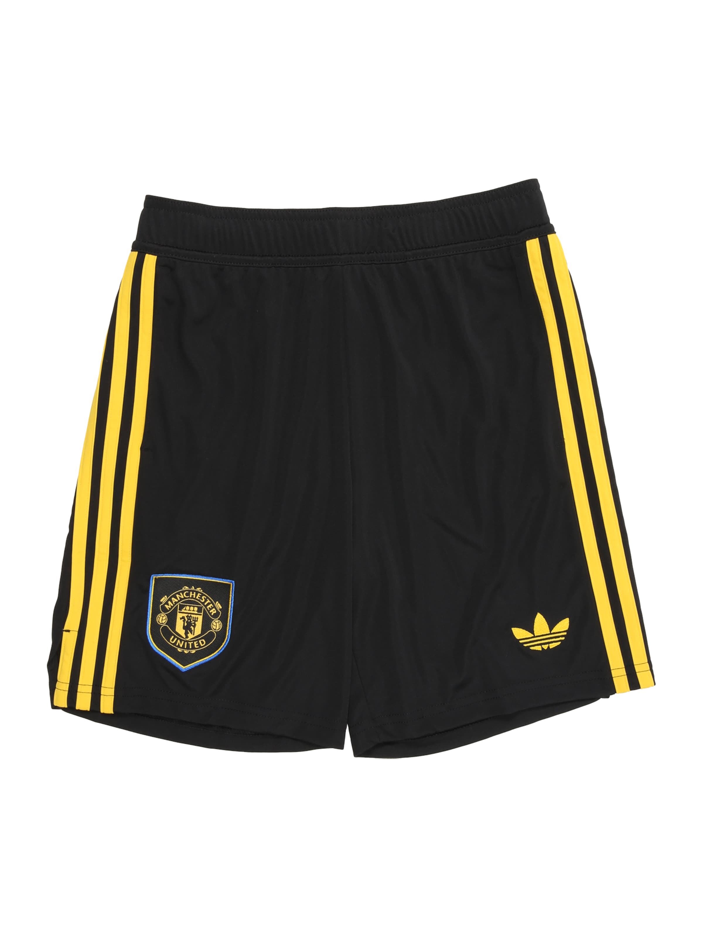 ADIDAS PERFORMANCE tavaline Spordipüksid 'Manchester United Short 2025/2026', värv must: eest vaates