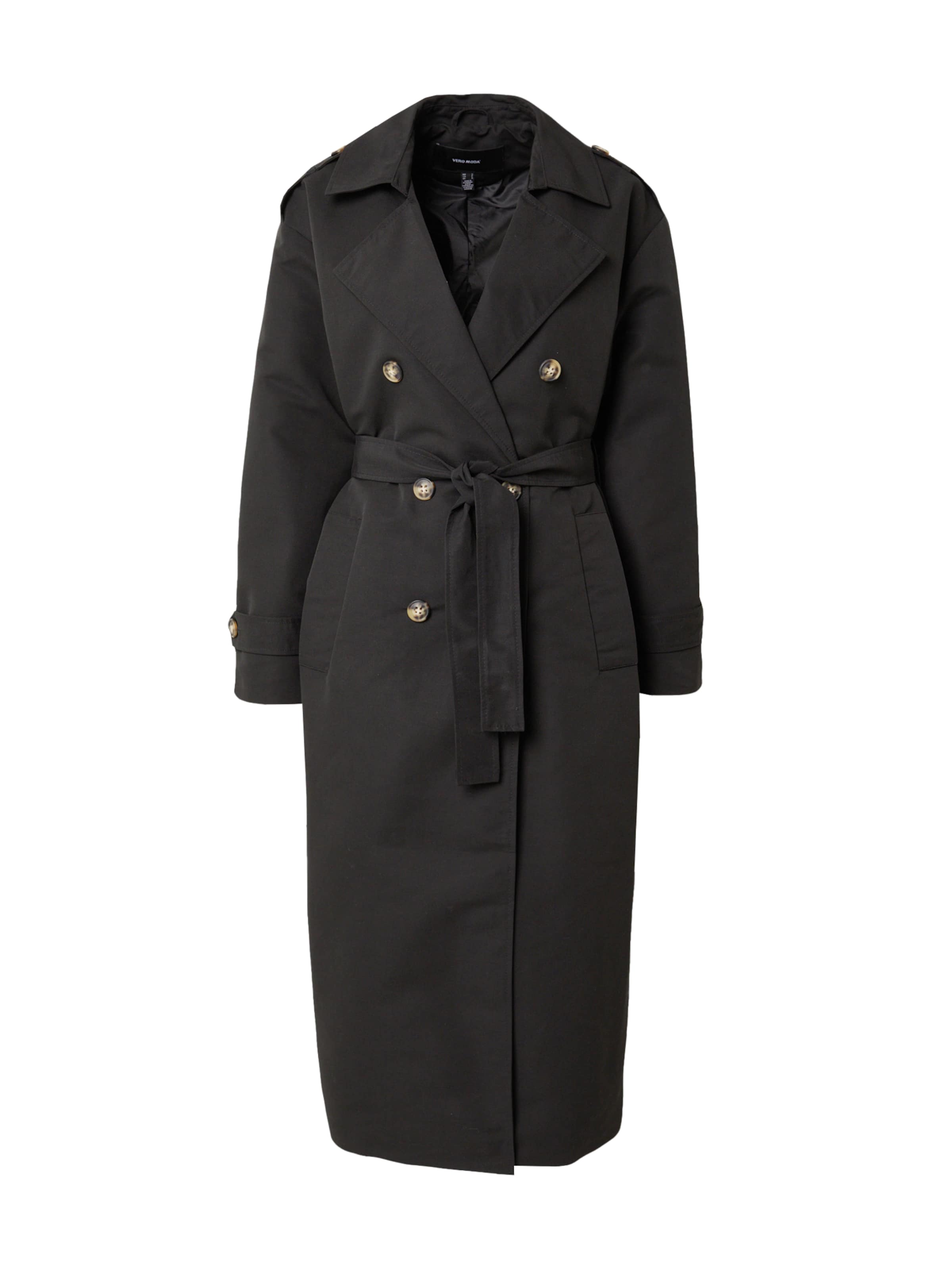 VERO MODA - Sobretudo meia-estação 'VMChloe' em preto: frente