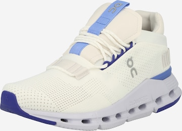 On Running Shoes 'Cloudnova' in White: front