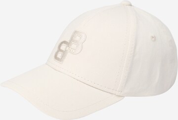 BOSS Cap 'Zali' in White: front