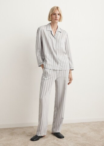 MANGO Pyjamahose 'Forzza' in Grau