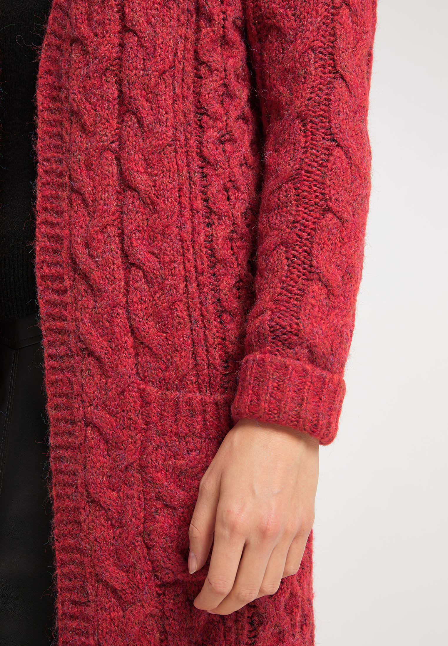 Donna Abbigliamento myMo ROCKS Giacchetta in Rosso Pastello 