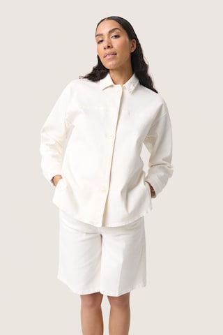 Chemisier 'Selino ' SOAKED IN LUXURY en blanc : devant