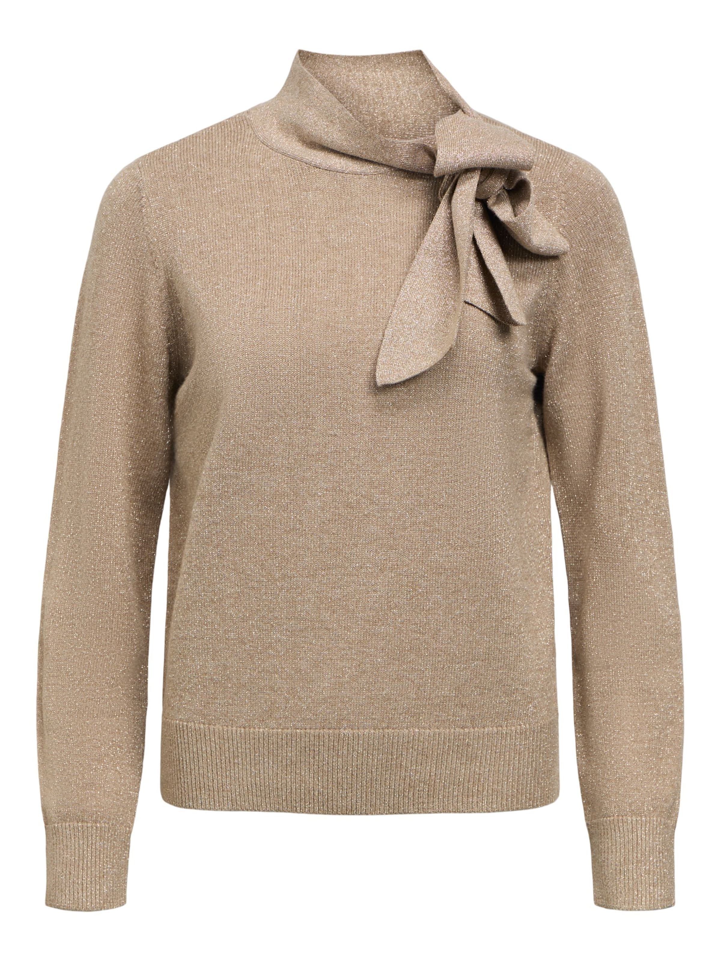 OBJECT Sweater 'OBJThess' in Brown: front