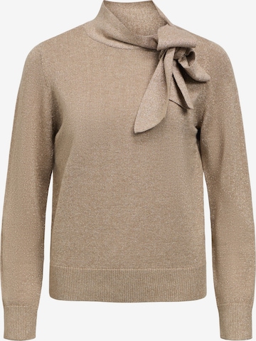 OBJECT Sweater 'OBJThess' in Brown: front