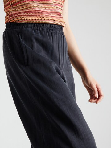 Wide Leg Pantalon 'CEILING' DRYKORN en noir