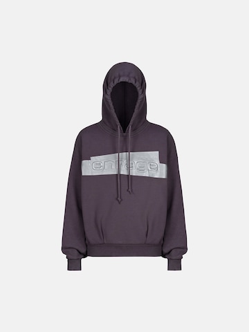 ENRAGE Sweatshirt 'TAPE' in Purple: front