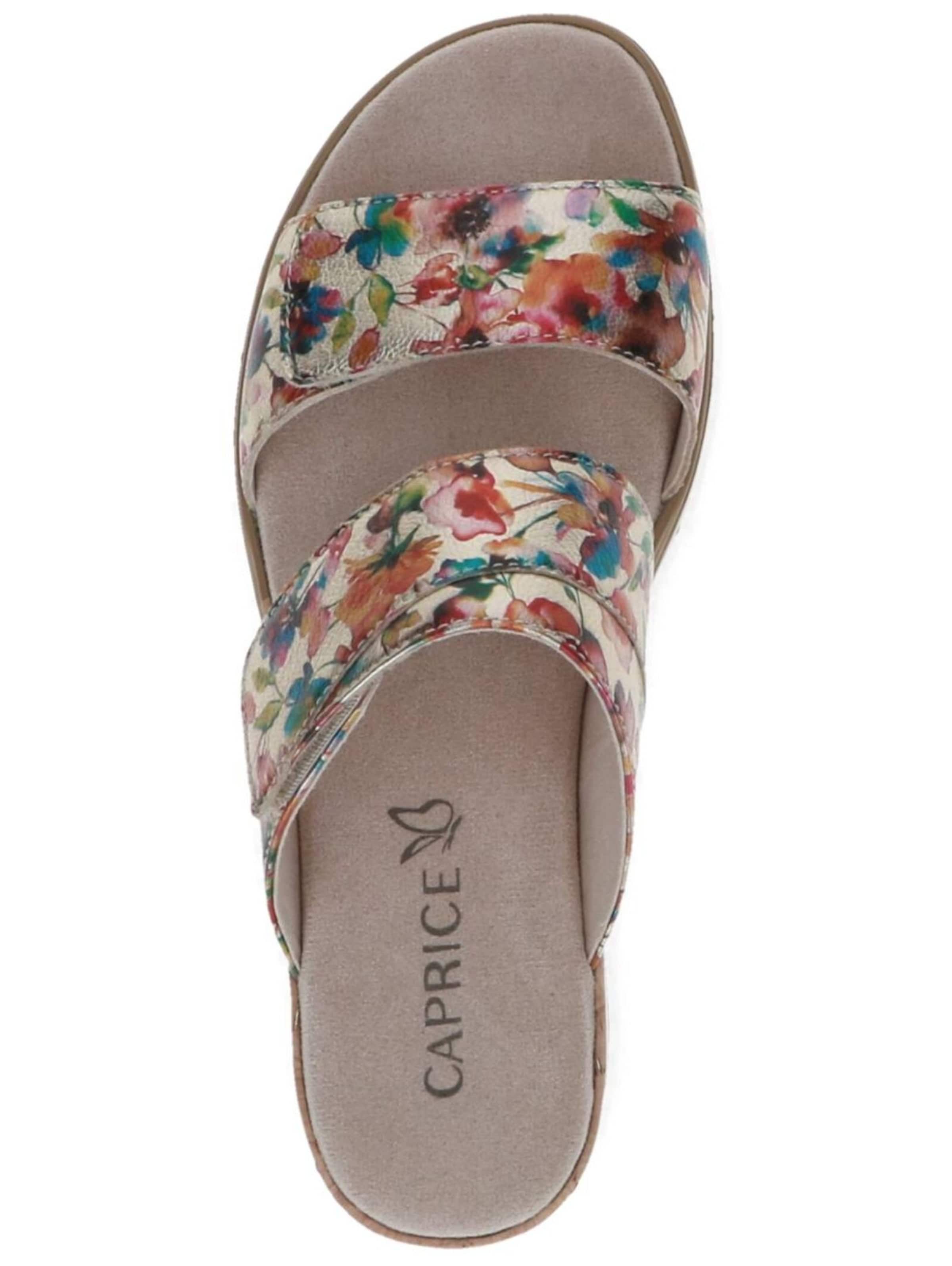 CAPRICE Pantolette in Mischfarben