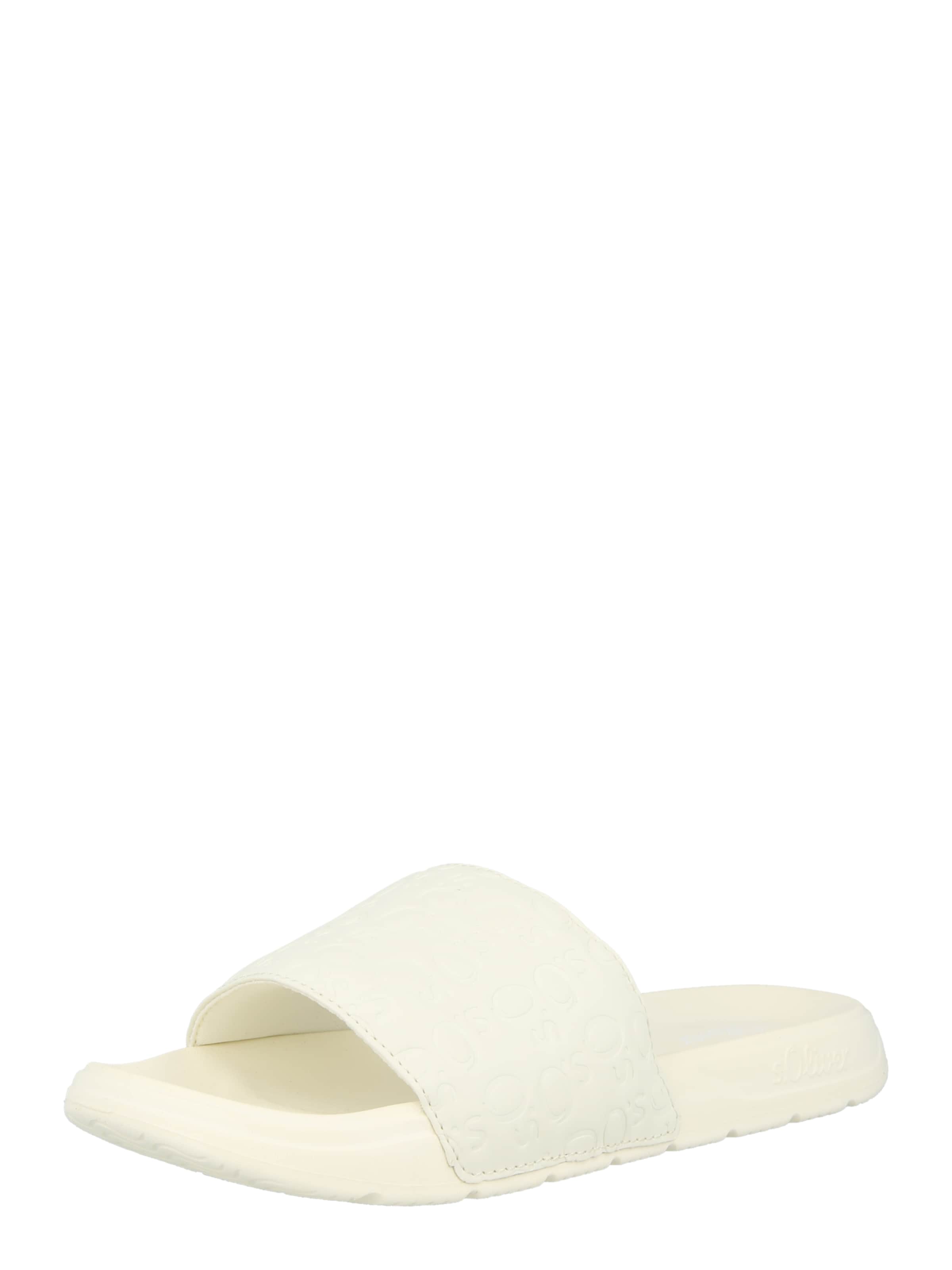 Saboți de la s.Oliver pe bej: față