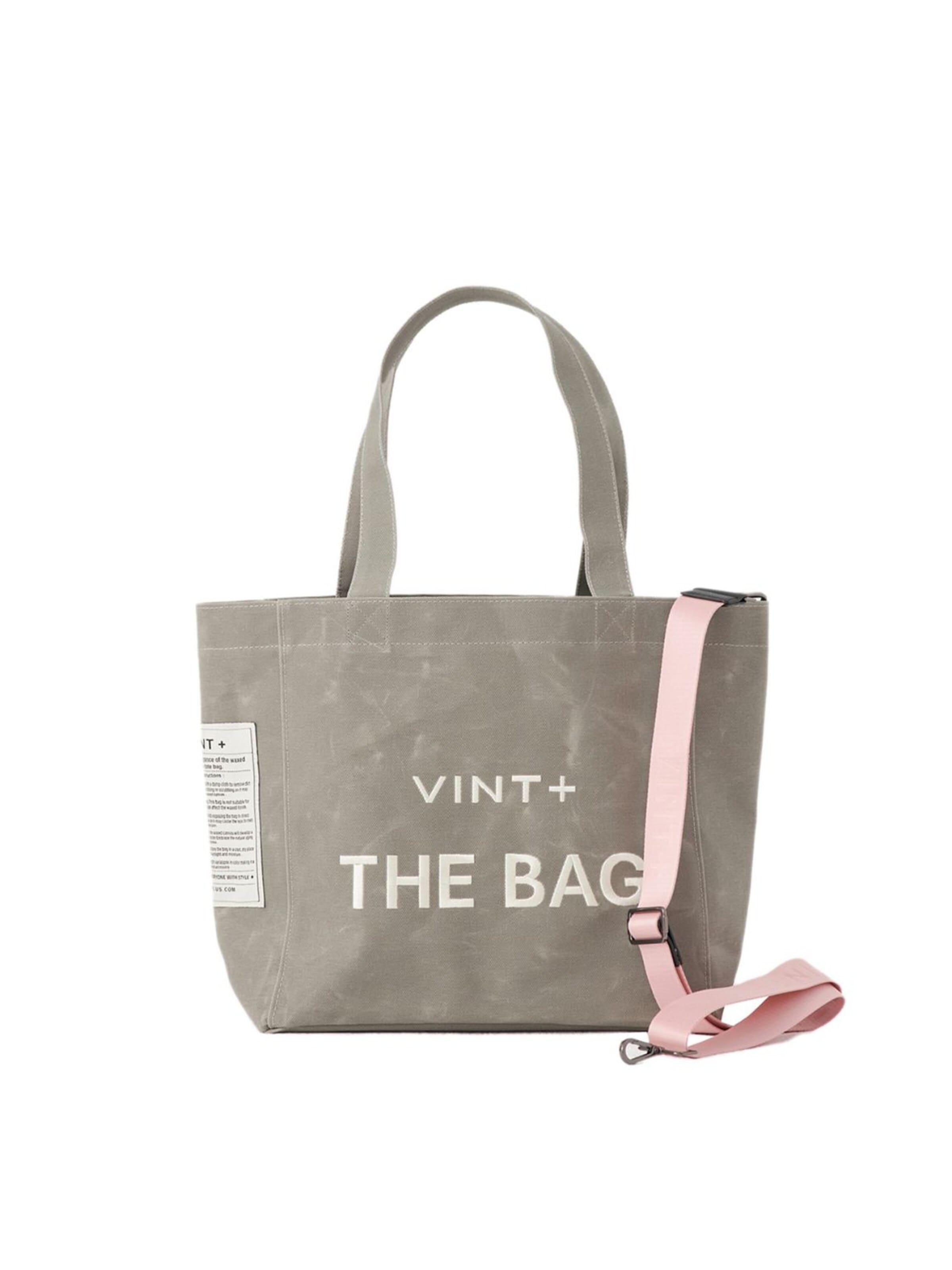 VINT+ Shopper 'Tote Bag Big' in Grey: front