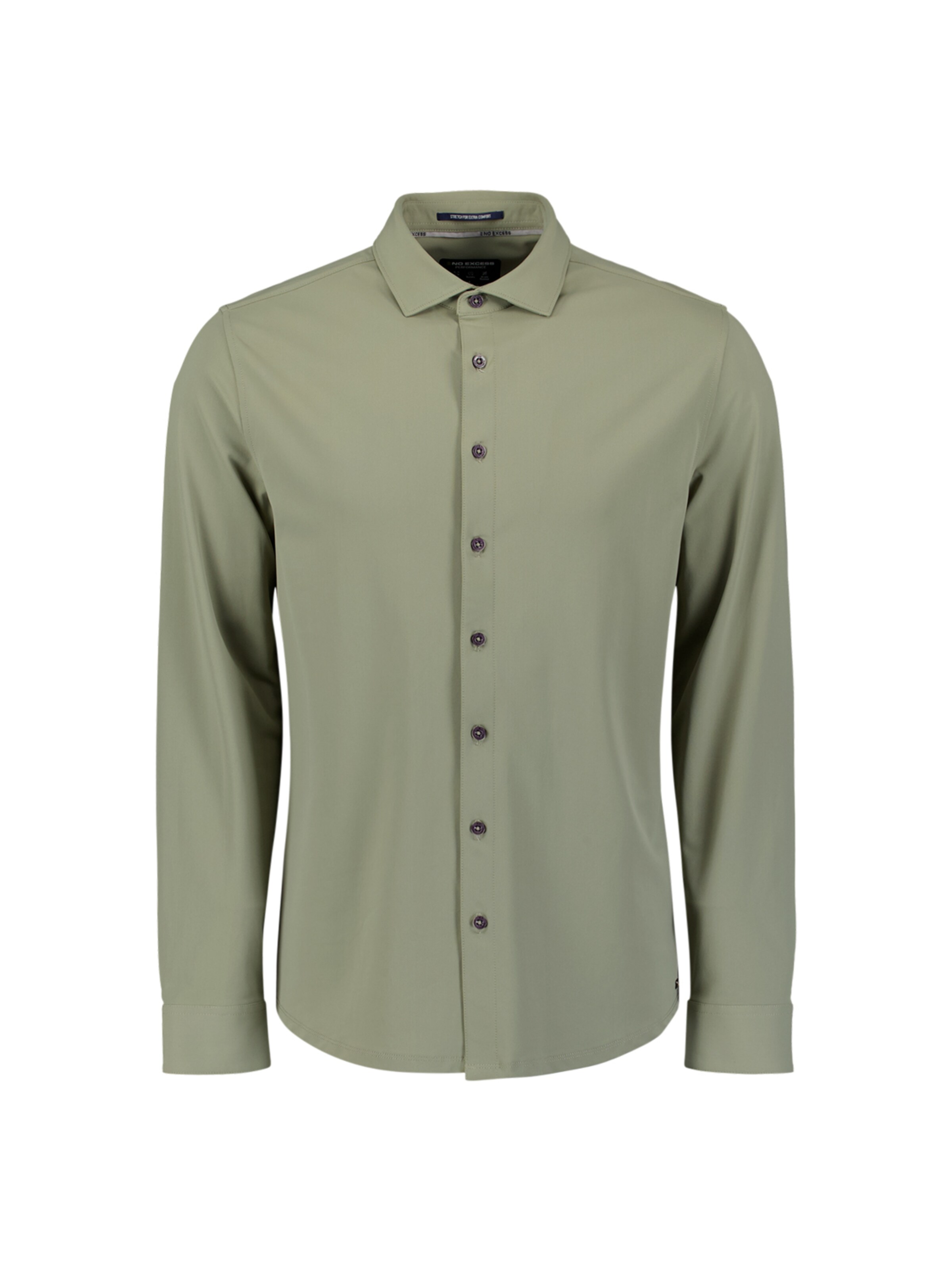 No Excess Hemd in Grün: Vorderseite