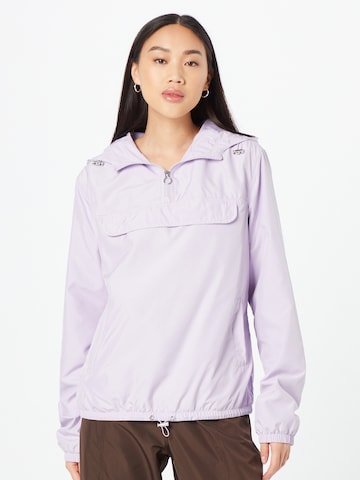 Urban Classics Between-Season Jacket in Purple: front