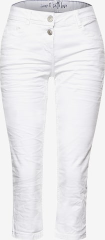 CECIL Loosefit Jeans in Weiß: predná strana