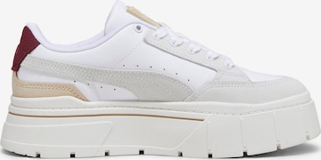 PUMA - Sapatilhas baixas 'Mayze Stack Luxe' em branco