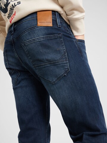 JACK & JONES Slim fit Jeans 'JJGLENN FOX' in Blue